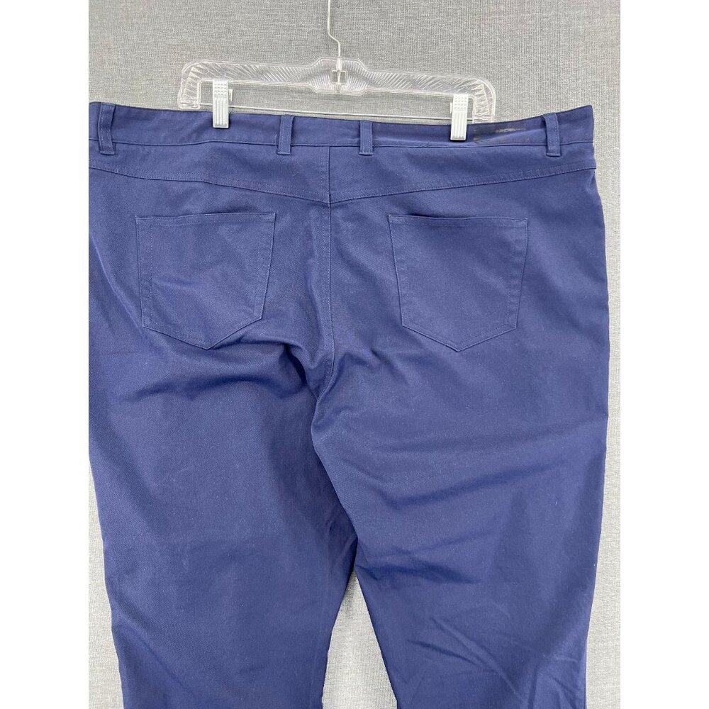 Peter Millar EB66 Blue 5 Pocket Pants Mens 44x32 Performance Golf Stretch Soft